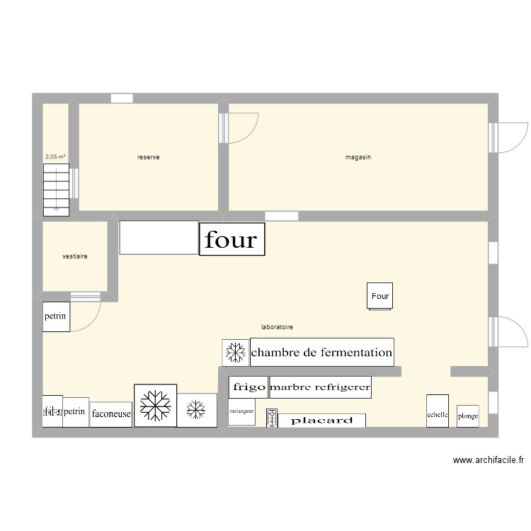 paul emilie. Plan de 0 pièce et 0 m2