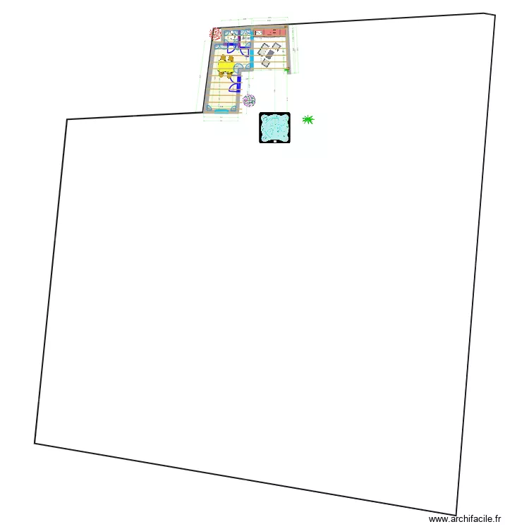 id&eacute;e7e. Plan de 2  et 13 m²