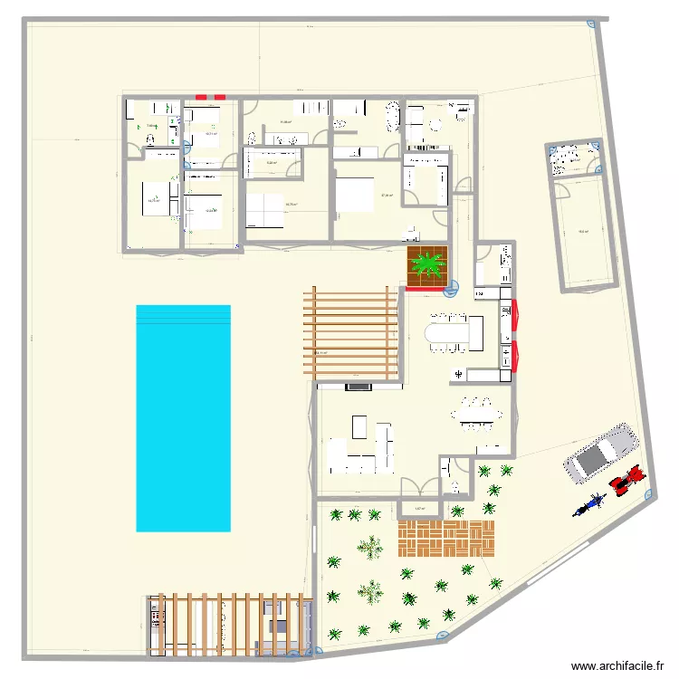 Essaouira 2. Plan de 12  et 1016 m²