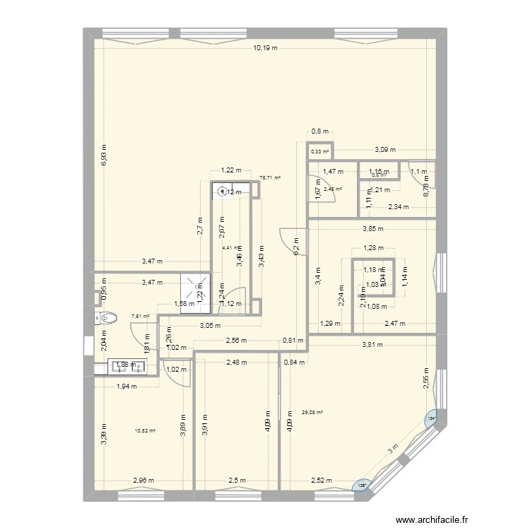 martin. Plan de 0 pièce et 0 m2
