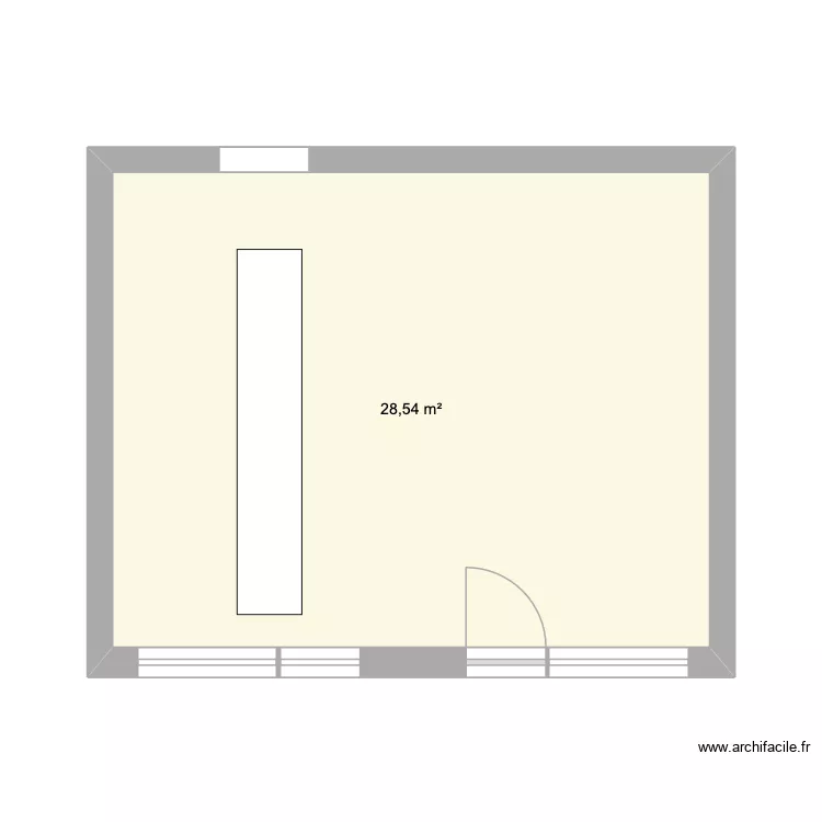 café. Plan de 1 et 29 m² café. Plan de 1 et 29 m²
