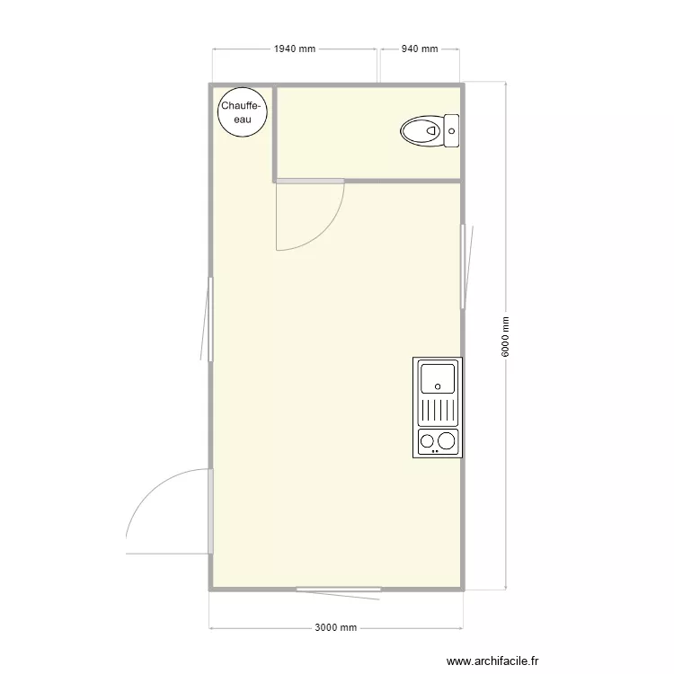 bungalow vestiaire projet La Fronière Les HERBIERS Thibaud Cane'ton. Plan de bungalow vestiaire projet La Fronière Les HERBIERS Thibaud Cane'ton. Plan de