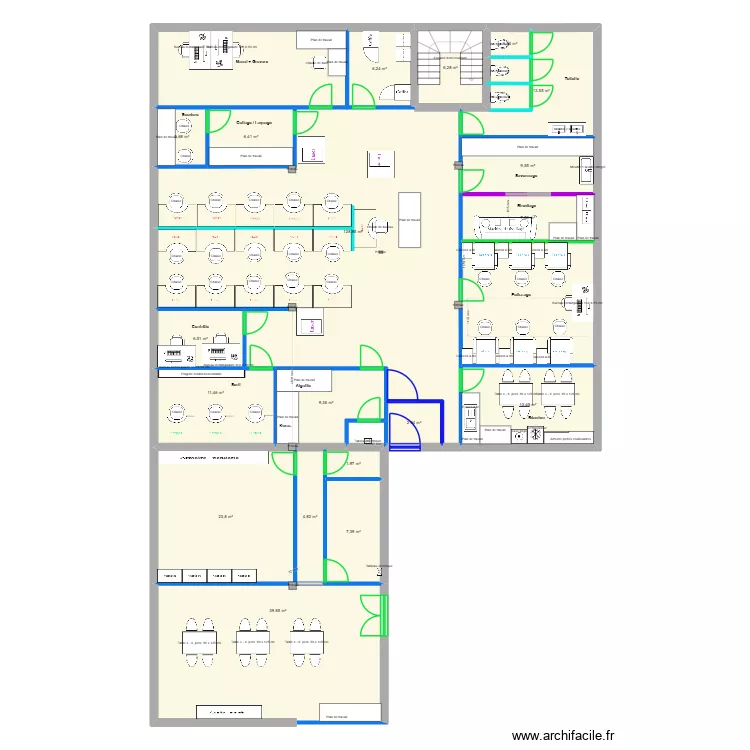 LOCAL TLS 3. Plan de 19 et 305 m² LOCAL TLS 3. Plan de 19 et 305 m²