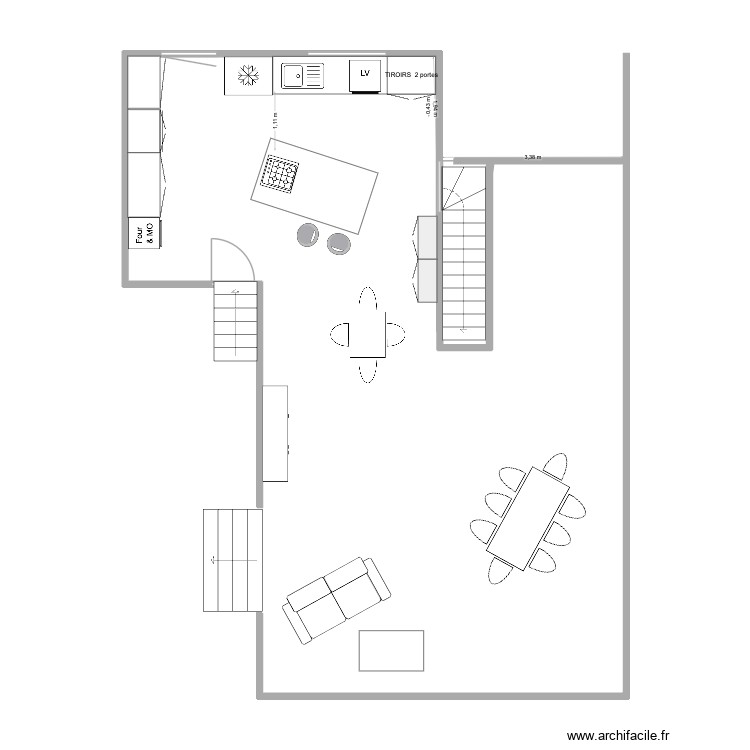 Yosemite Cuisine Nath. Plan de 0 pièce et 0 m2