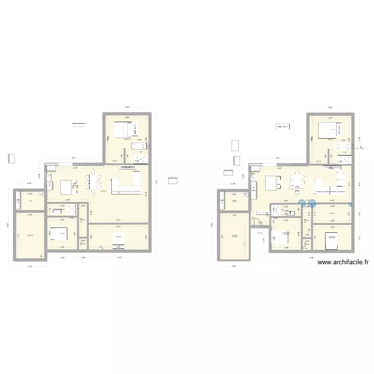 Plan de base. Plan de 19 pièces et 304 m² Plan de base. Plan de 19 pièces et 304 m²