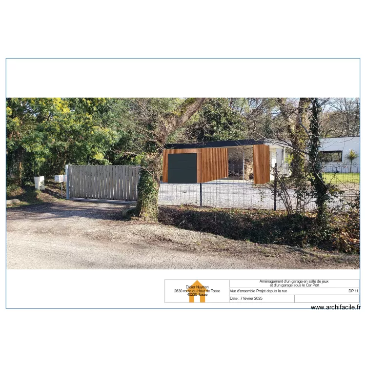 Vue d'ensemble Projet. Plan de Vue d'ensemble Projet. Plan de