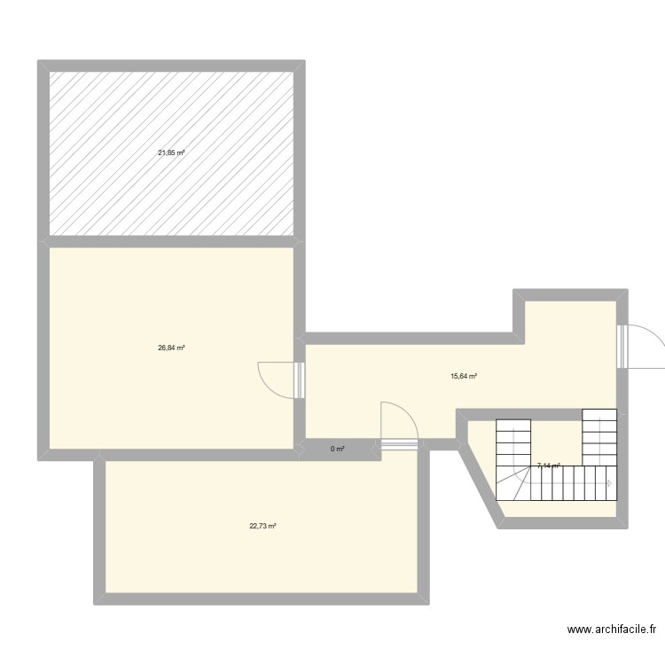 gemenos. Plan de 6 pièces et 94 m2