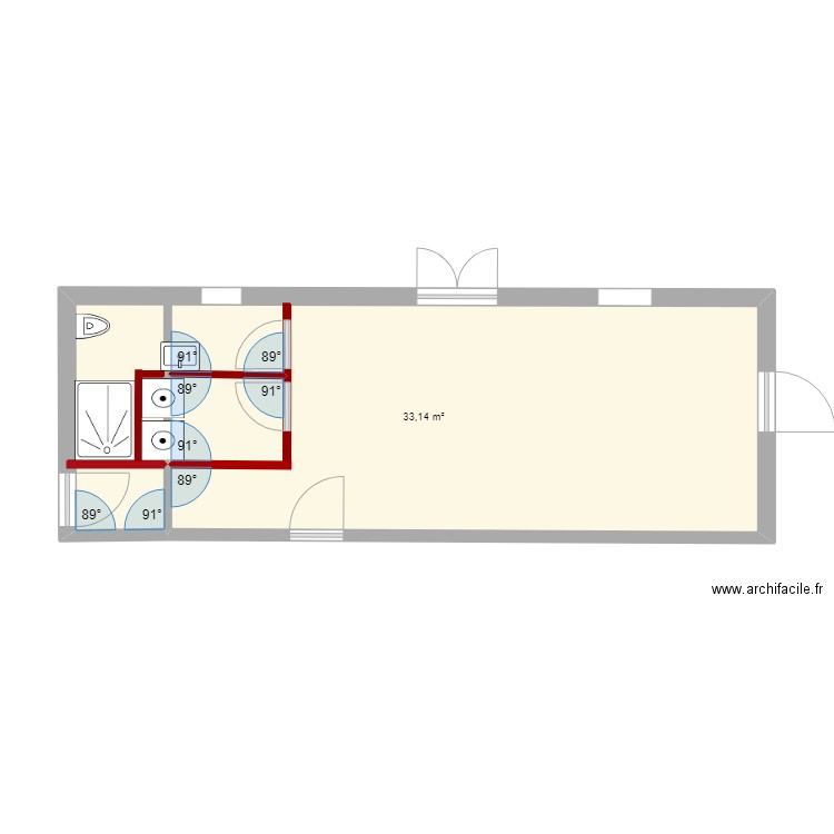 Cuisine Edith 1. Plan de 0 pièce et 0 m2
