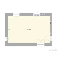 Chambre d'ami 1er &eacute;tage BRUTE