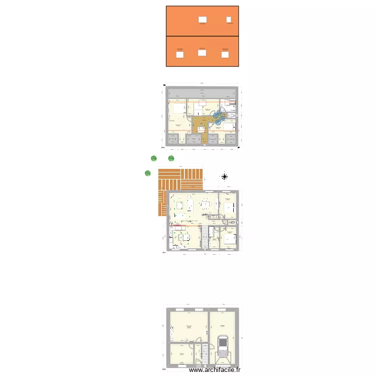 Sarzeau_29032026. Plan de 20 et 281 m² Sarzeau_29032026. Plan de 20 et 281 m²