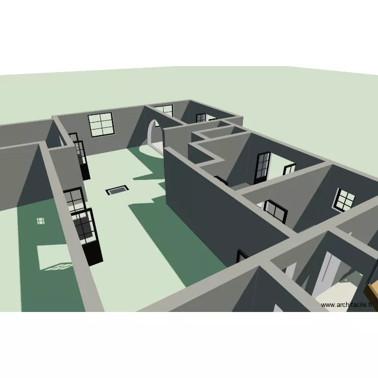Maison. Plan de 8 et 82 m² Maison. Plan de 8 et 82 m²