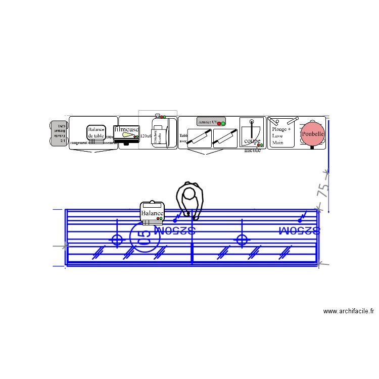 Arrière Trad HU Colmar. Plan de 0 pièce et 0 m2