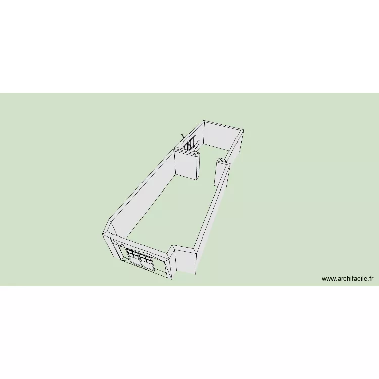 body industrie plan de masse 3D 2. Plan de 1 et 60 m² body industrie plan de masse 3D 2. Plan de 1 et 60 m²