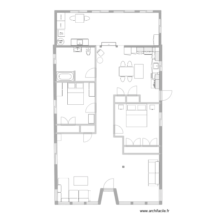 Dionne Gauthier 001. Plan de 