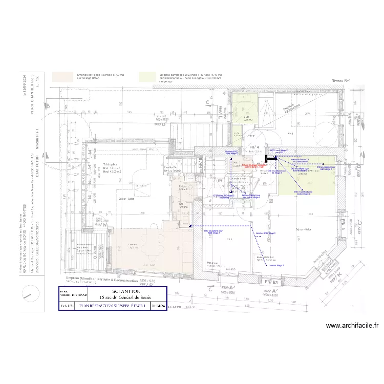 PLAN EU ETAGE 1. Plan de 
