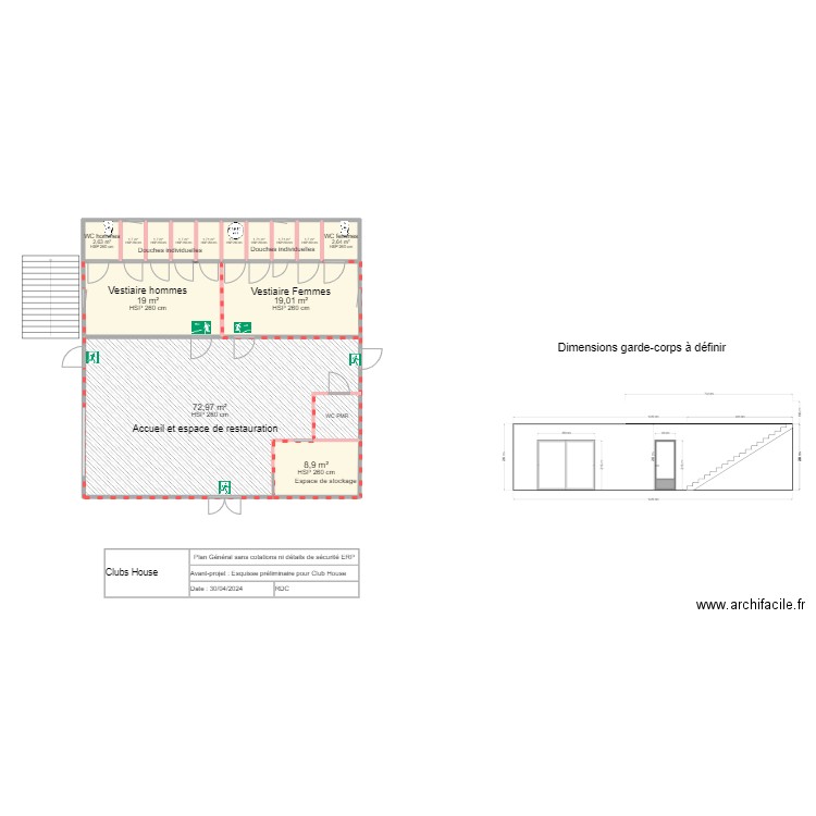 WinUp v2. Plan de 15 pièces et 282 m2