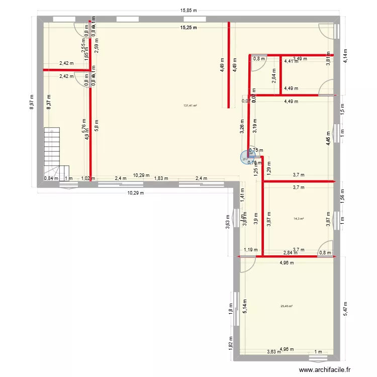 maison touron. Plan de maison touron. Plan de