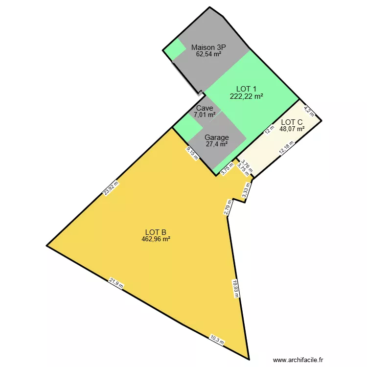 Projet Ferronnerie - ETAT FUTUR. Plan de 6 et 761 m² Projet Ferronnerie - ETAT FUTUR. Plan de 6 et 761 m²
