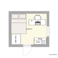 CHAMBRE DE 10 M2