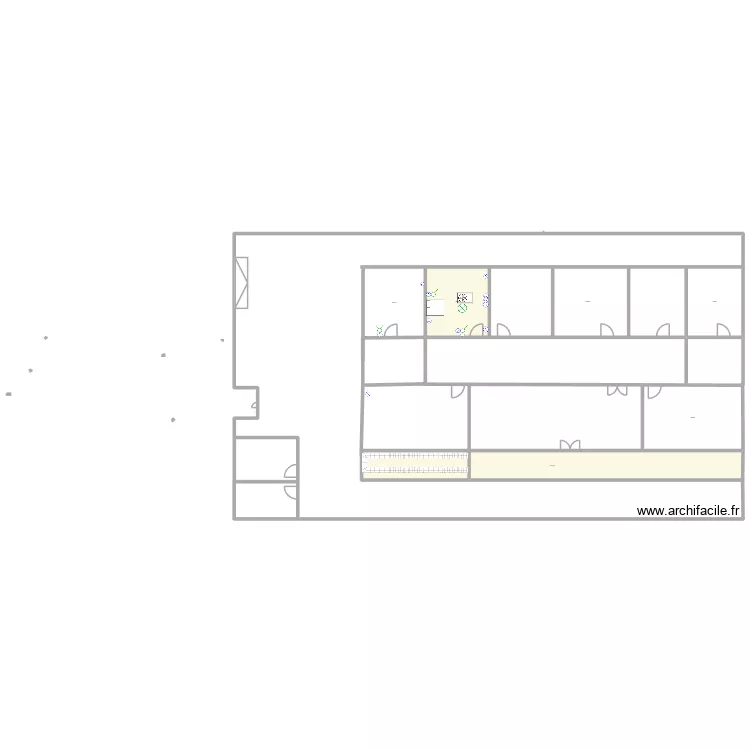maison. Plan de maison. Plan de