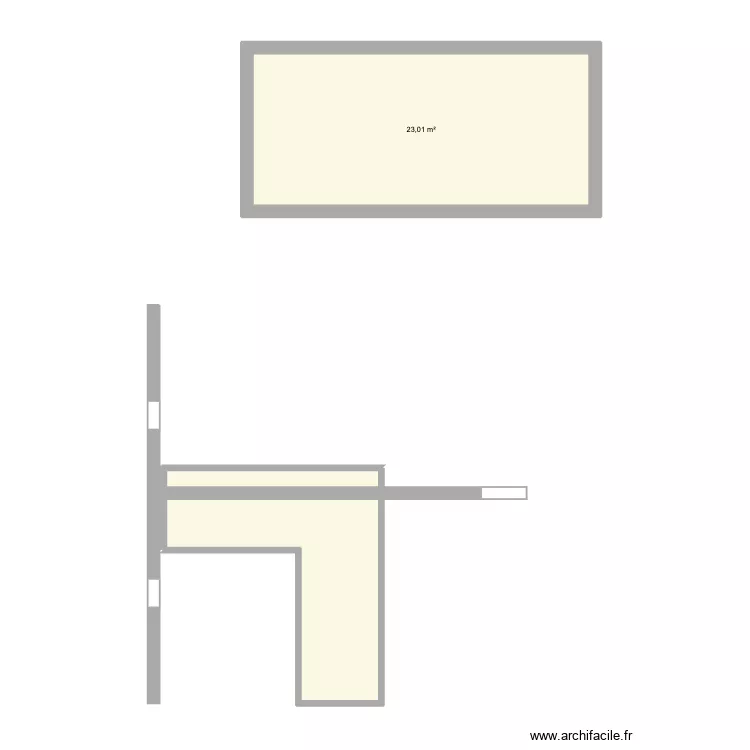 Terrasse. Plan de 3 et 35 m² Terrasse. Plan de 3 et 35 m²