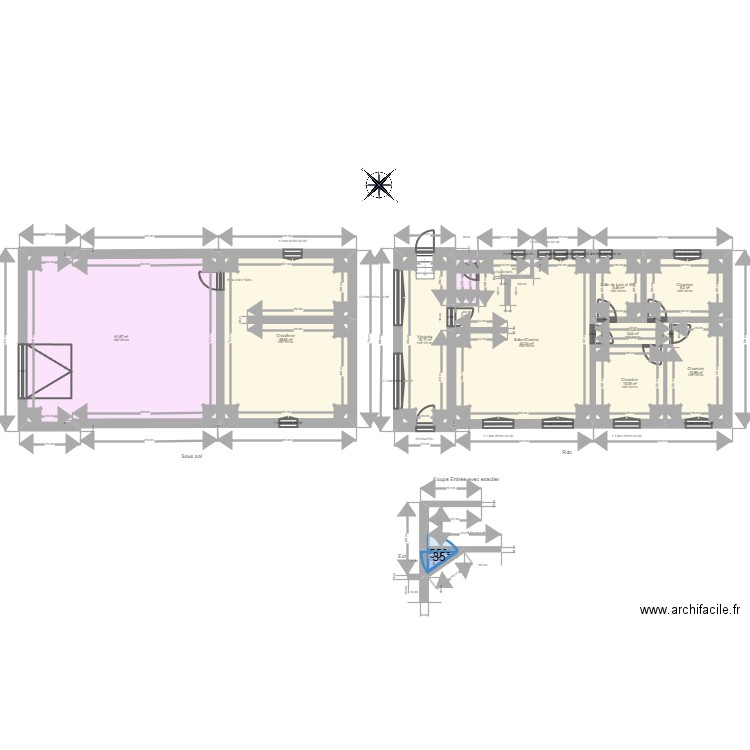 ML24003171 PALUMBO. Plan de 11 pièces et 198 m2