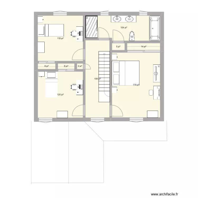 FG-57B. Plan de 10 et 62 m² FG-57B. Plan de 10 et 62 m²