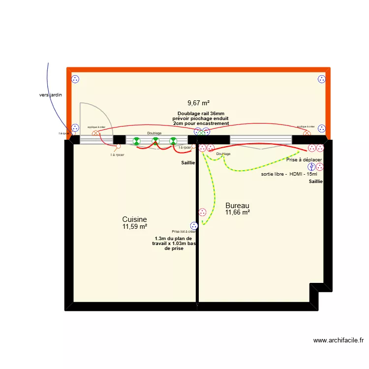 Brossard - issy les moulineaux. Plan de 
