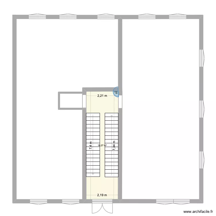 Sedllian 1er. Plan de 1 pièce et 16 m²