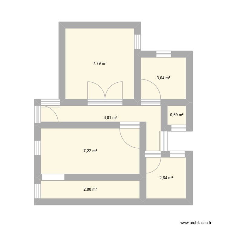 Maison. Plan de 0 pièce et 0 m2