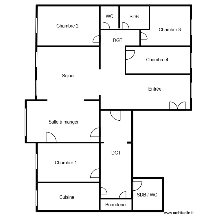 Plan COHEN. Plan de 8  et 797 m²