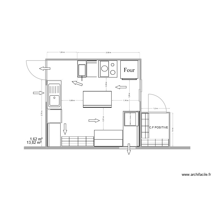 BRASSERIE. Plan de 0 pièce et 0 m2