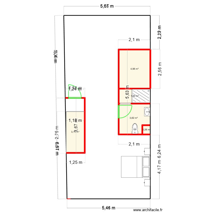 the house ilan. Plan de 0 pièce et 0 m2