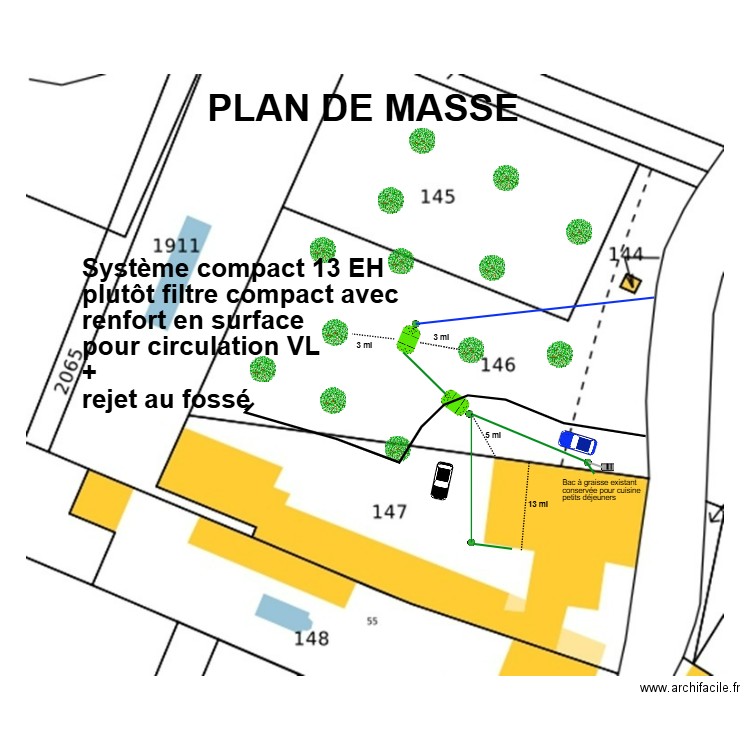 Domaine des MARCOUJANS. Plan de 0 pièce et 0 m2
