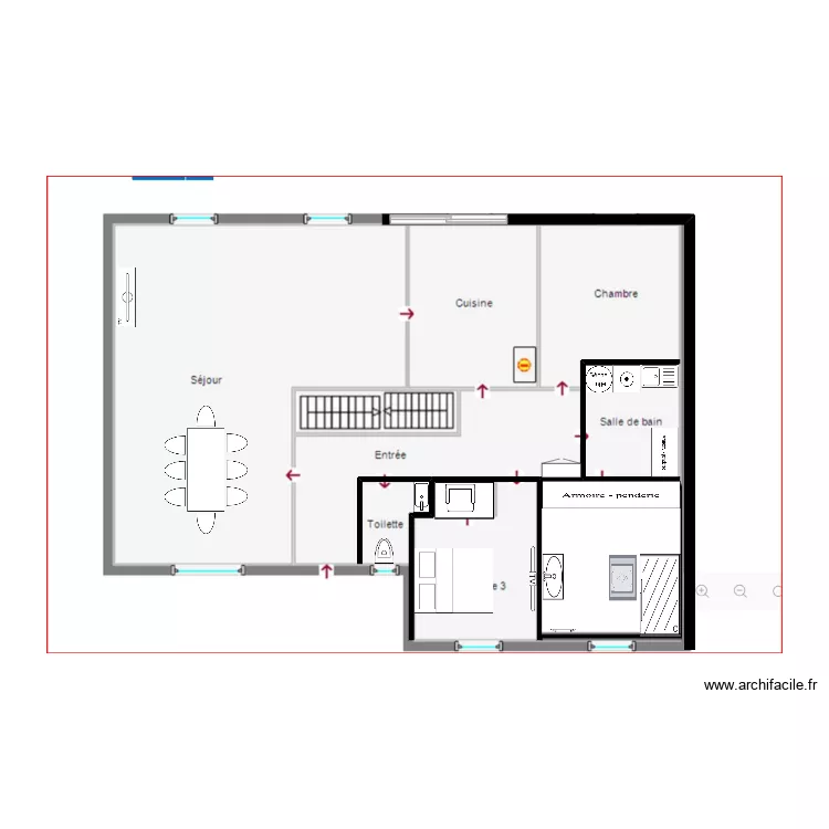 MAISON VERTOU. Plan de MAISON VERTOU. Plan de
