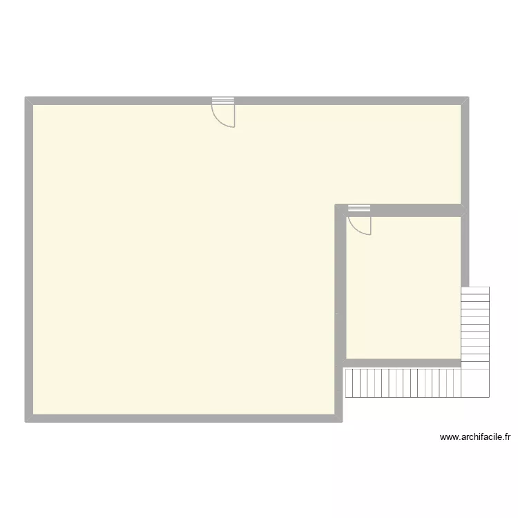 Institut Acigné RDC. Plan de 2 et 149 m² Institut Acigné RDC. Plan de 2 et 149 m²