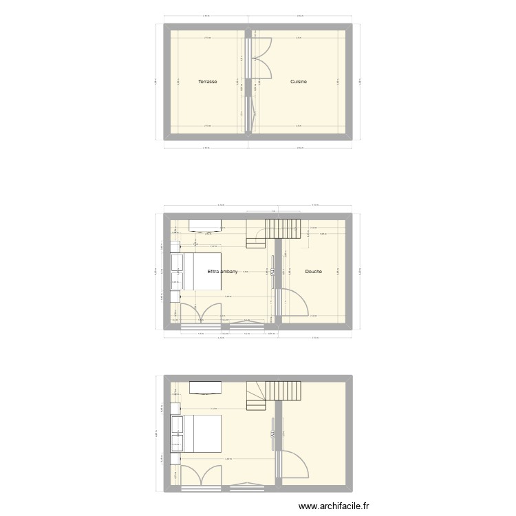 Trano andavamamba New. Plan de 0 pièce et 0 m2 Trano andavamamba New. Plan de 0 pièce et 0 m2