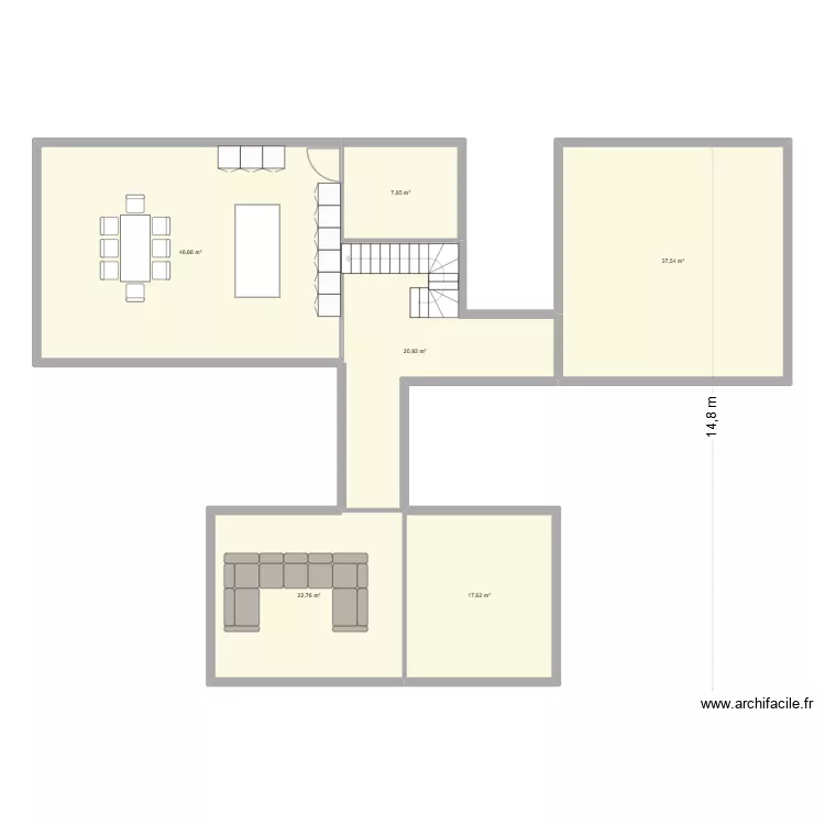 combo. Plan de 6 et 153 m² combo. Plan de 6 et 153 m²