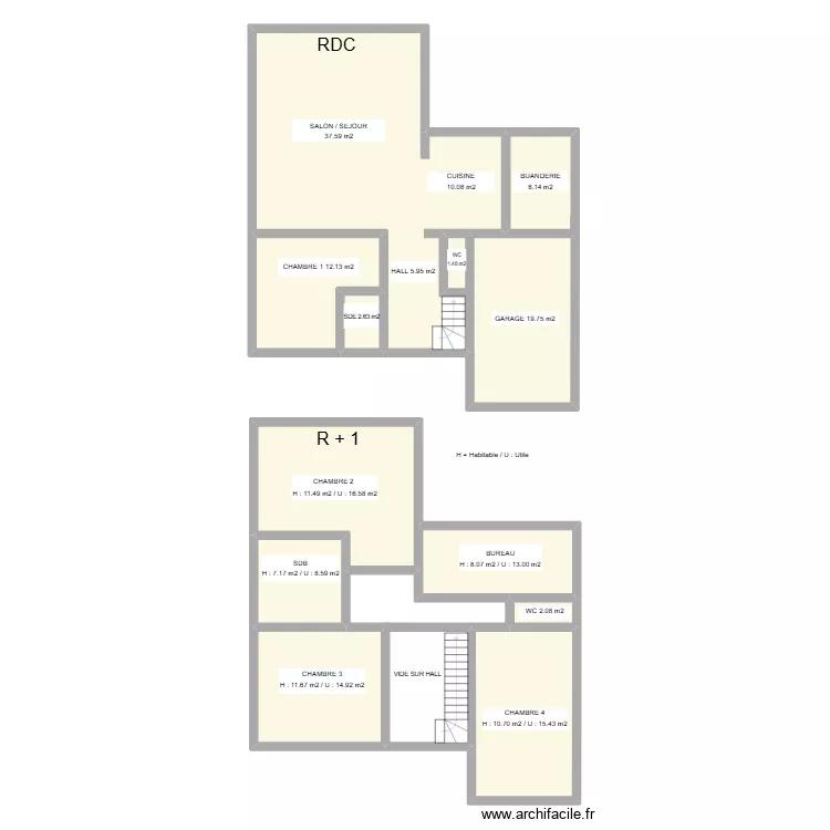 test. Plan de 11 pièces et 182 m² test. Plan de 11 pièces et 182 m²