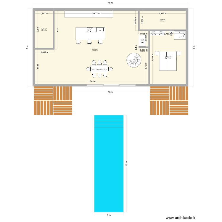 Maison Bali Projet 1. Plan de 0 pièce et 0 m2