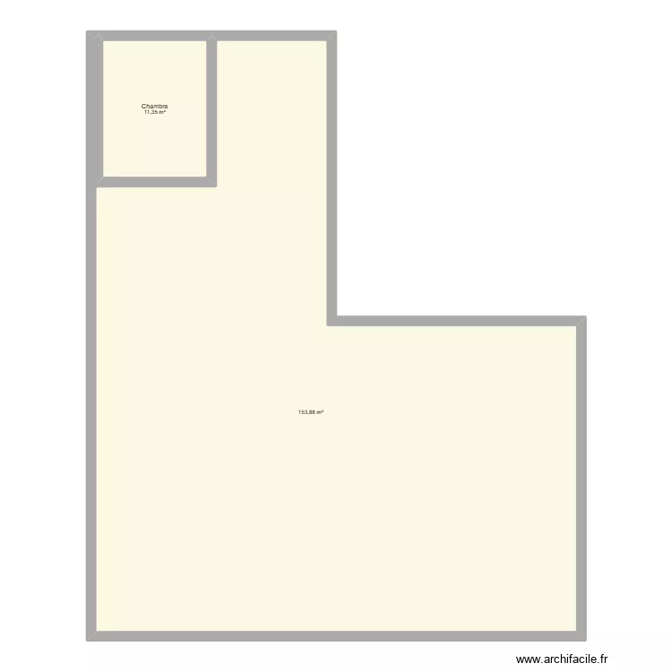 maisonSecondaire. Plan de 