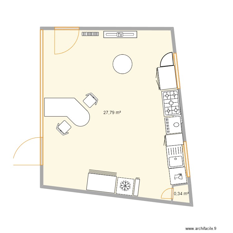 test 3. Plan de 0 pièce et 0 m2