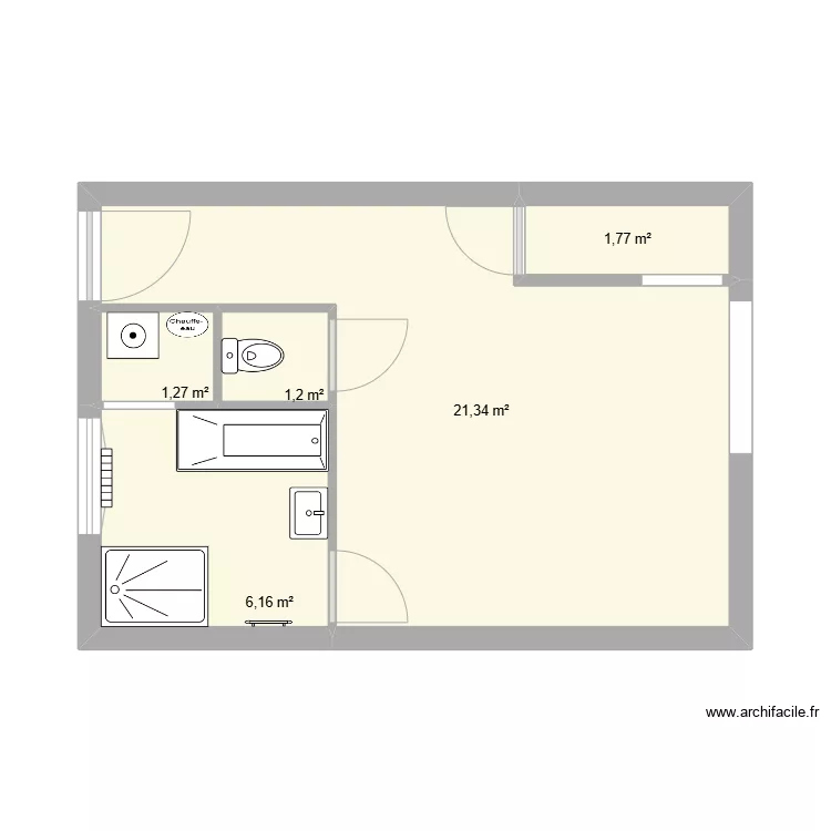 Maison Sin le noble. Plan de 