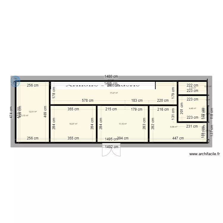 Bureaux sainte gemmes 4. Plan de 