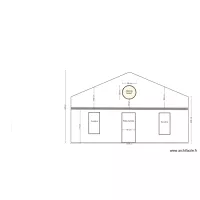 Fen&ecirc;tre oeil de boeuf fa&ccedil;ade sud 1.1
