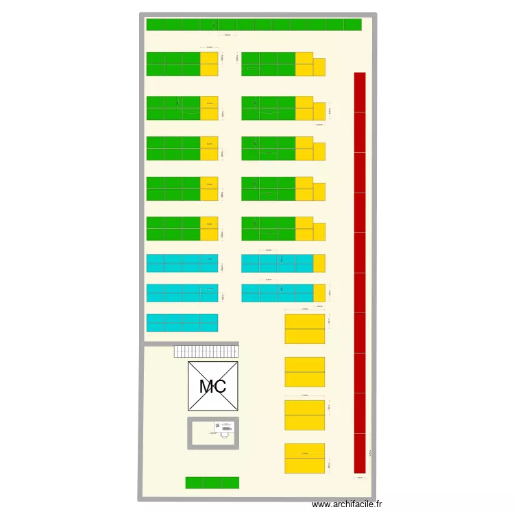 PLAN PGC Ramonville 2022. Plan de 2 Pièces et 521 m²