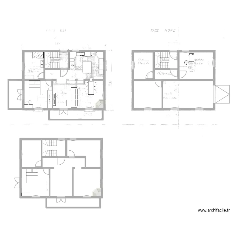 Maison Vernayaz. Plan de 14  et 270 m²