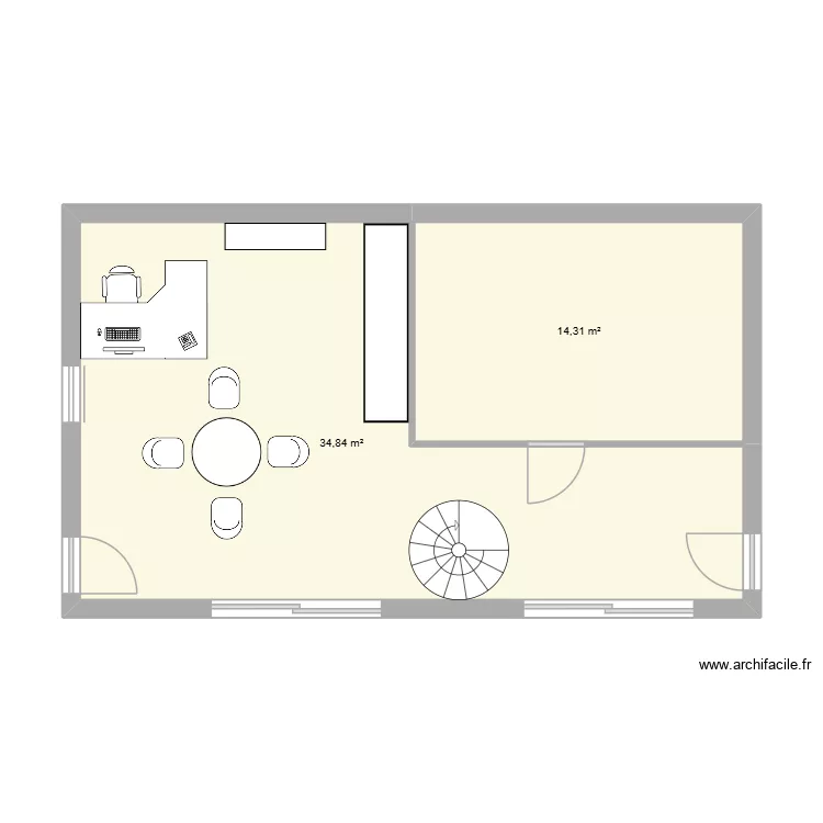 GARRAGE ATCS ENERGIES. Plan de 2  et 49 m²