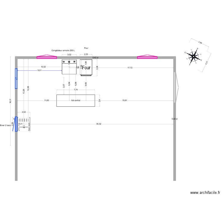 AY4143 - Cuisine reviser1. Plan de 0 pièce et 0 m2