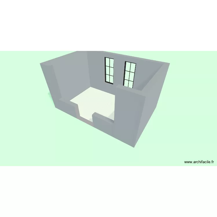 Kamilia 37. Plan de 1 et 18 m² Kamilia 37. Plan de 1 et 18 m²